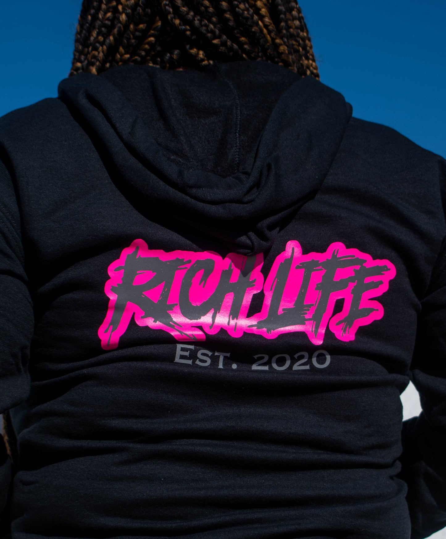 Alternate Pink "Rich Life" SZN 2 Zip-up