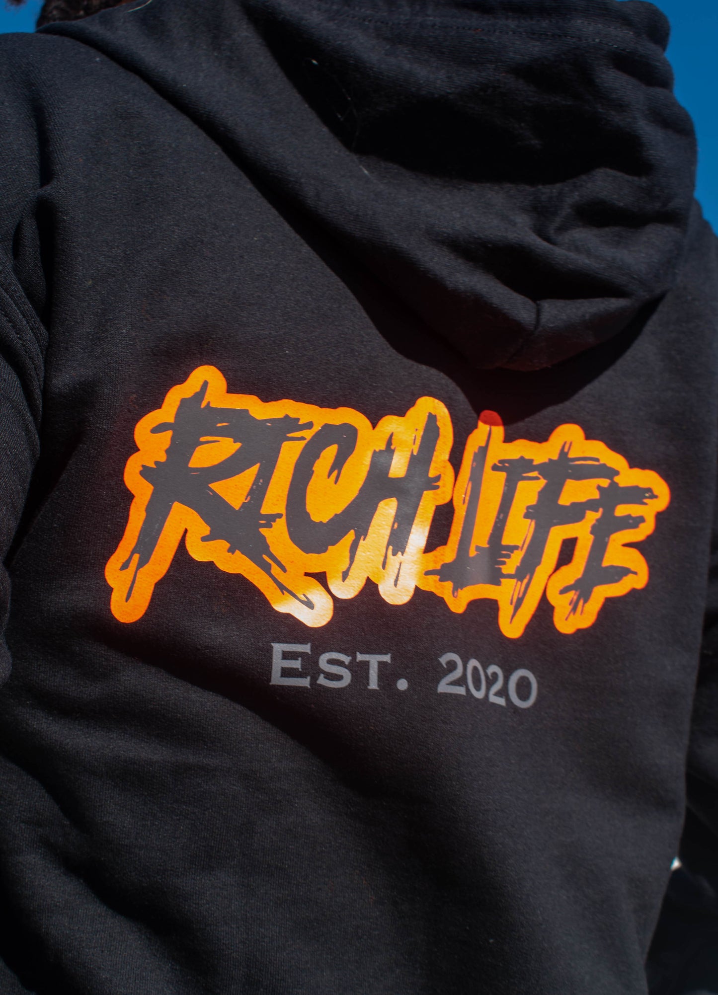 Alternate Orange "Rich Life" SZN 2 Zip-up