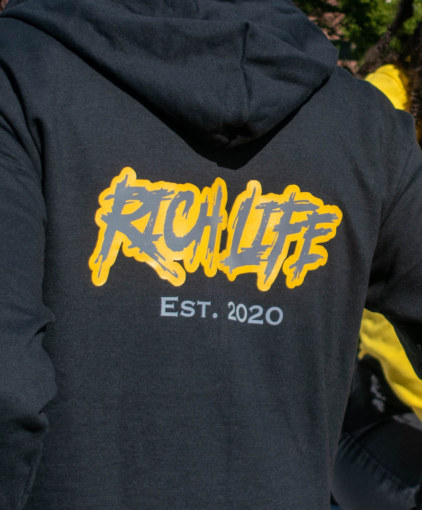 Alternate Yellow "Rich Life" SZN 2 Zip-up