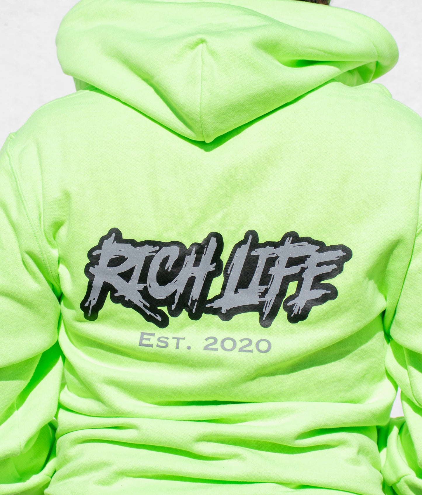 Green "Rich Life" SZN 2 Zip-up