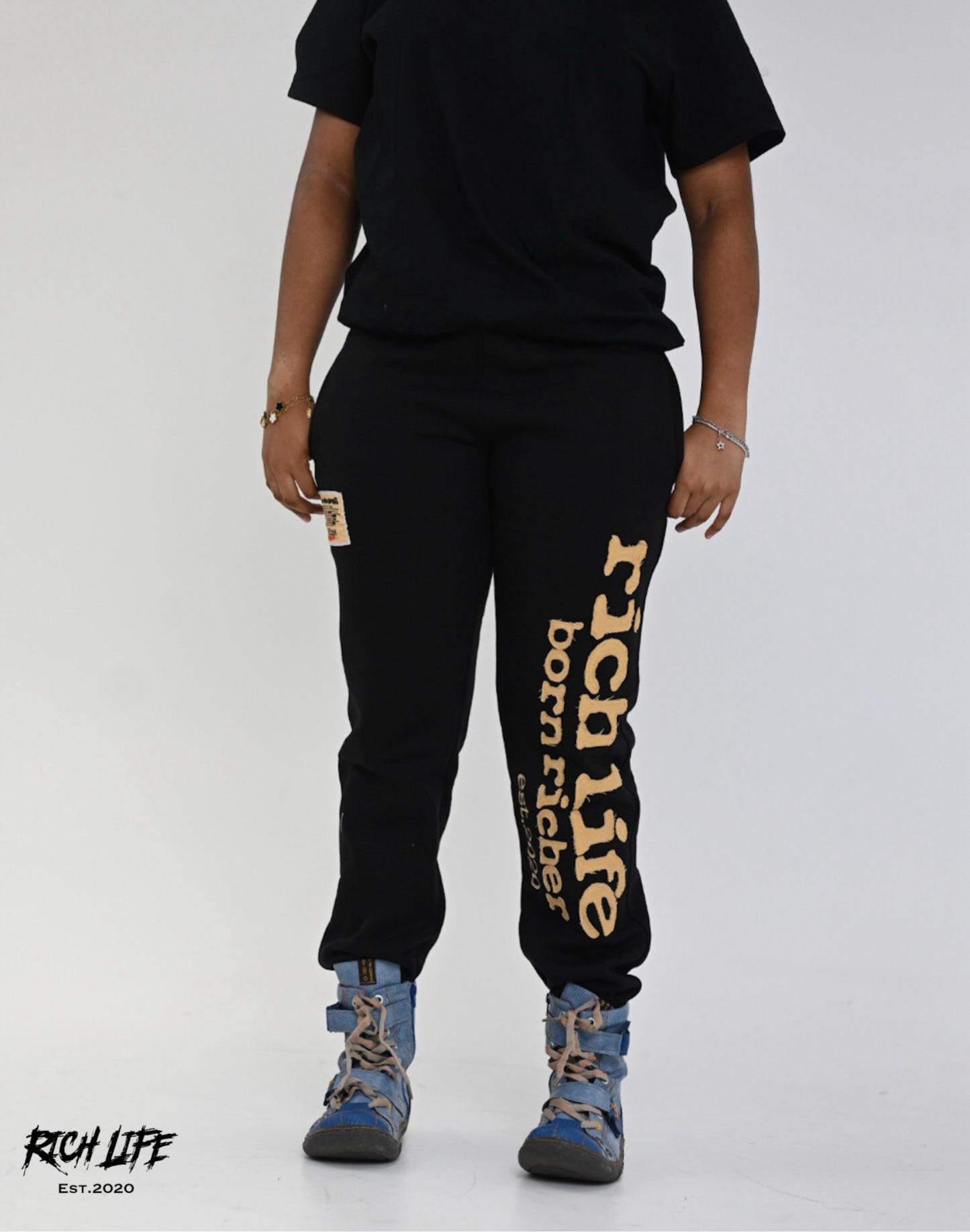 (PRE-ORDER) Born Richer "Coal" Pants