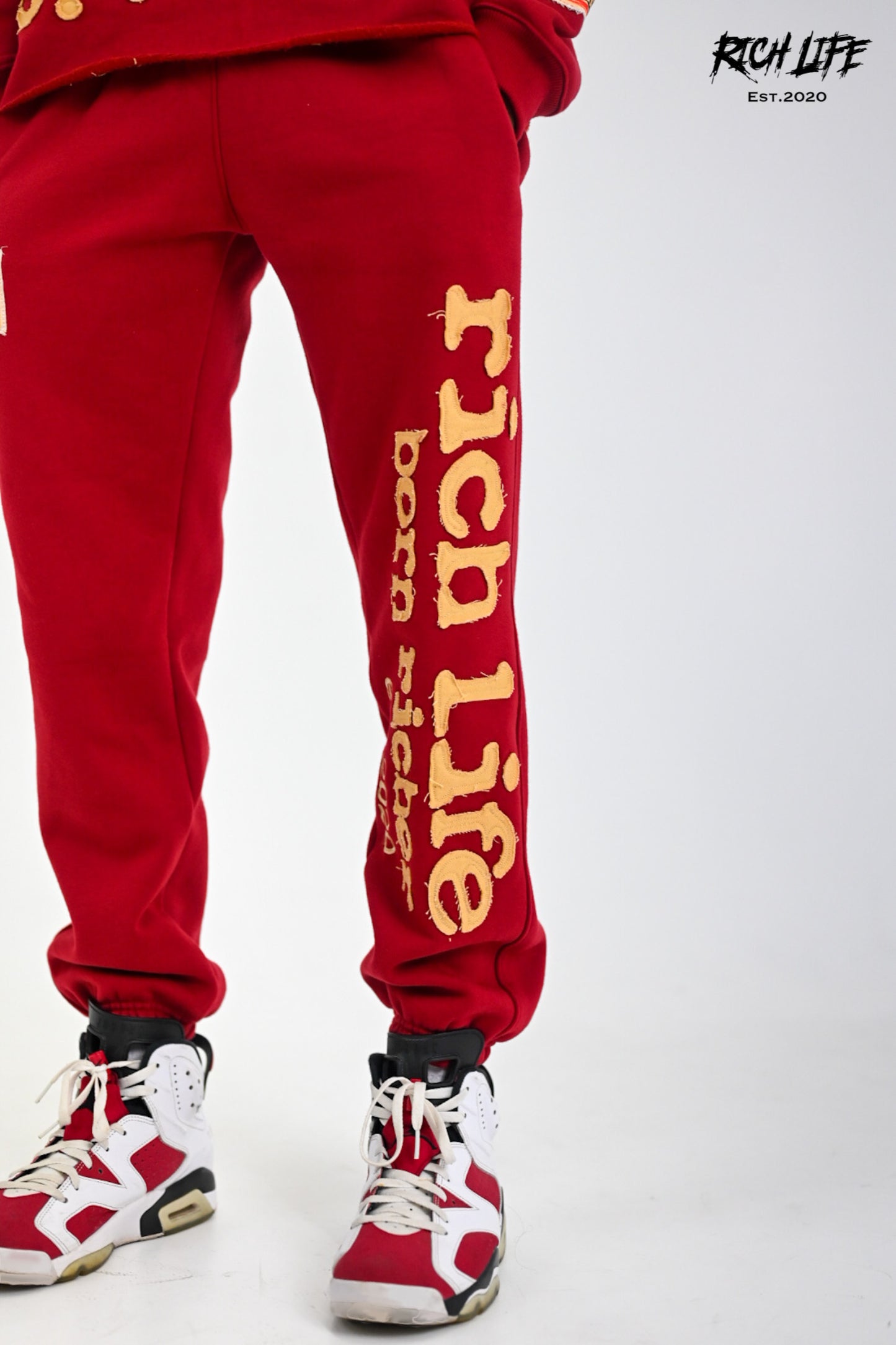 (PRE-ORDER) Born Richer "Autumn Scarlet" Pants