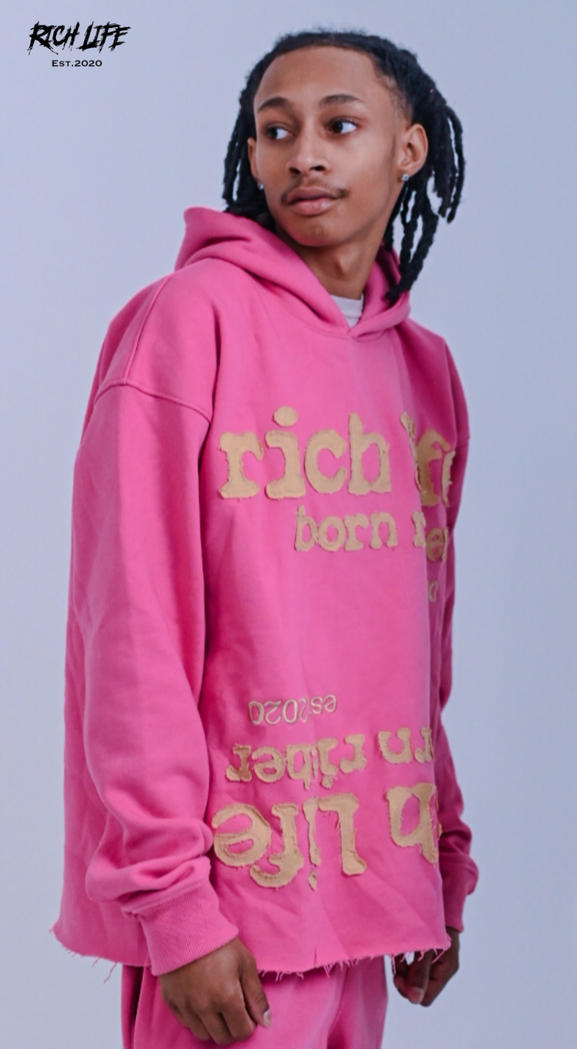 (PRE-ORDER) Born Richer "Rosé" Hoodie