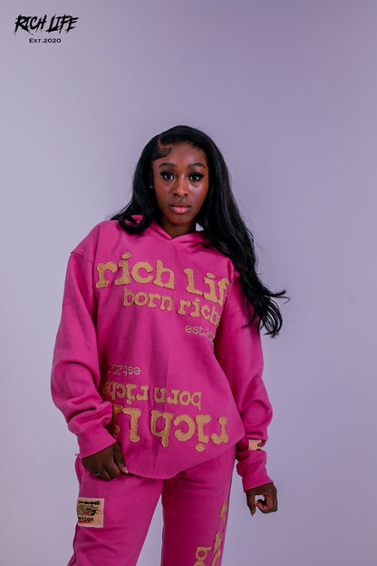 (PRE-ORDER) Born Richer "Rosé" Hoodie