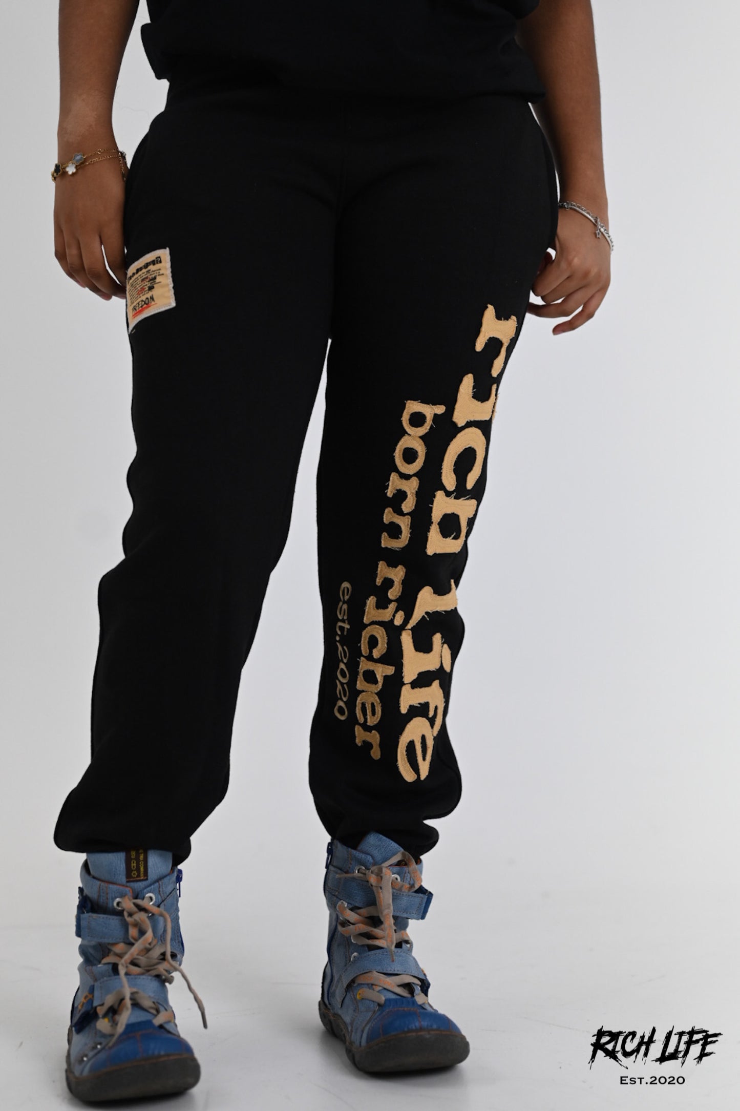 (PRE-ORDER) Born Richer "Coal" Pants