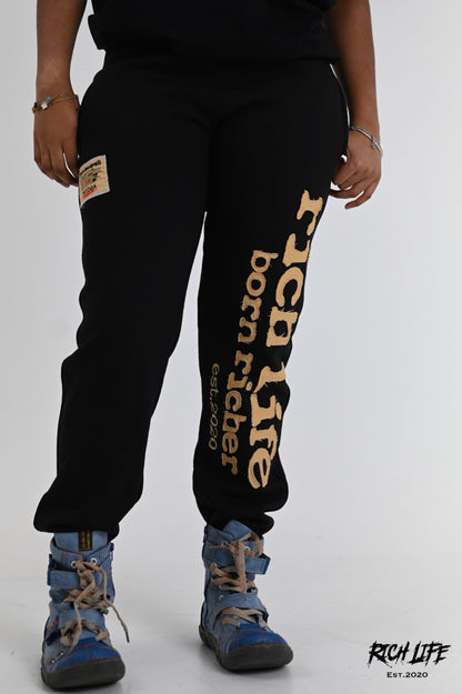 (PRE-ORDER) Born Richer "Coal" Pants