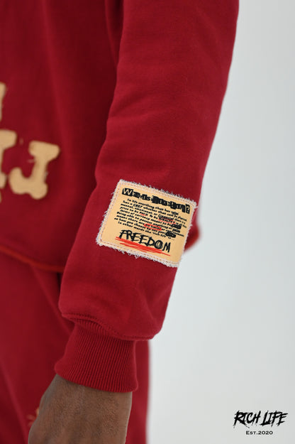 (PRE-ORDER) Born Richer "Autumn Scarlet" Hoodie