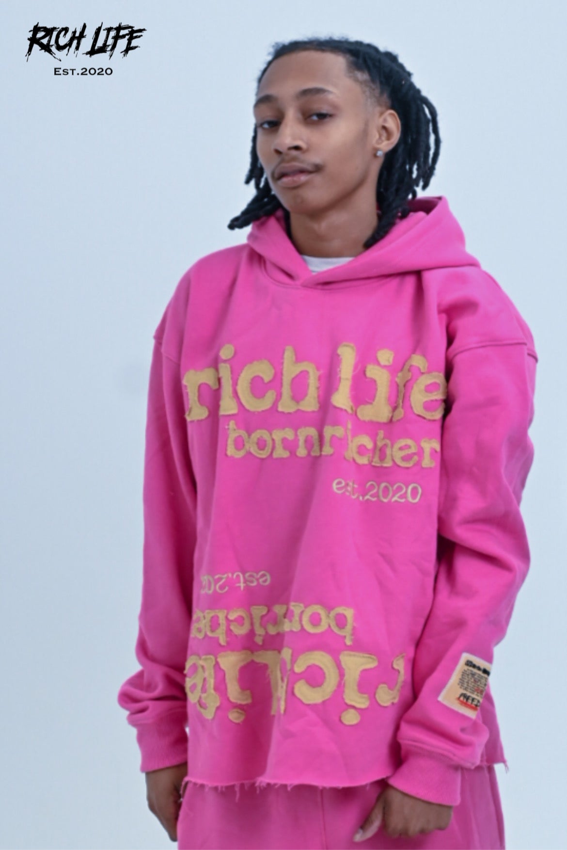 (PRE-ORDER) Born Richer "Rosé" Hoodie
