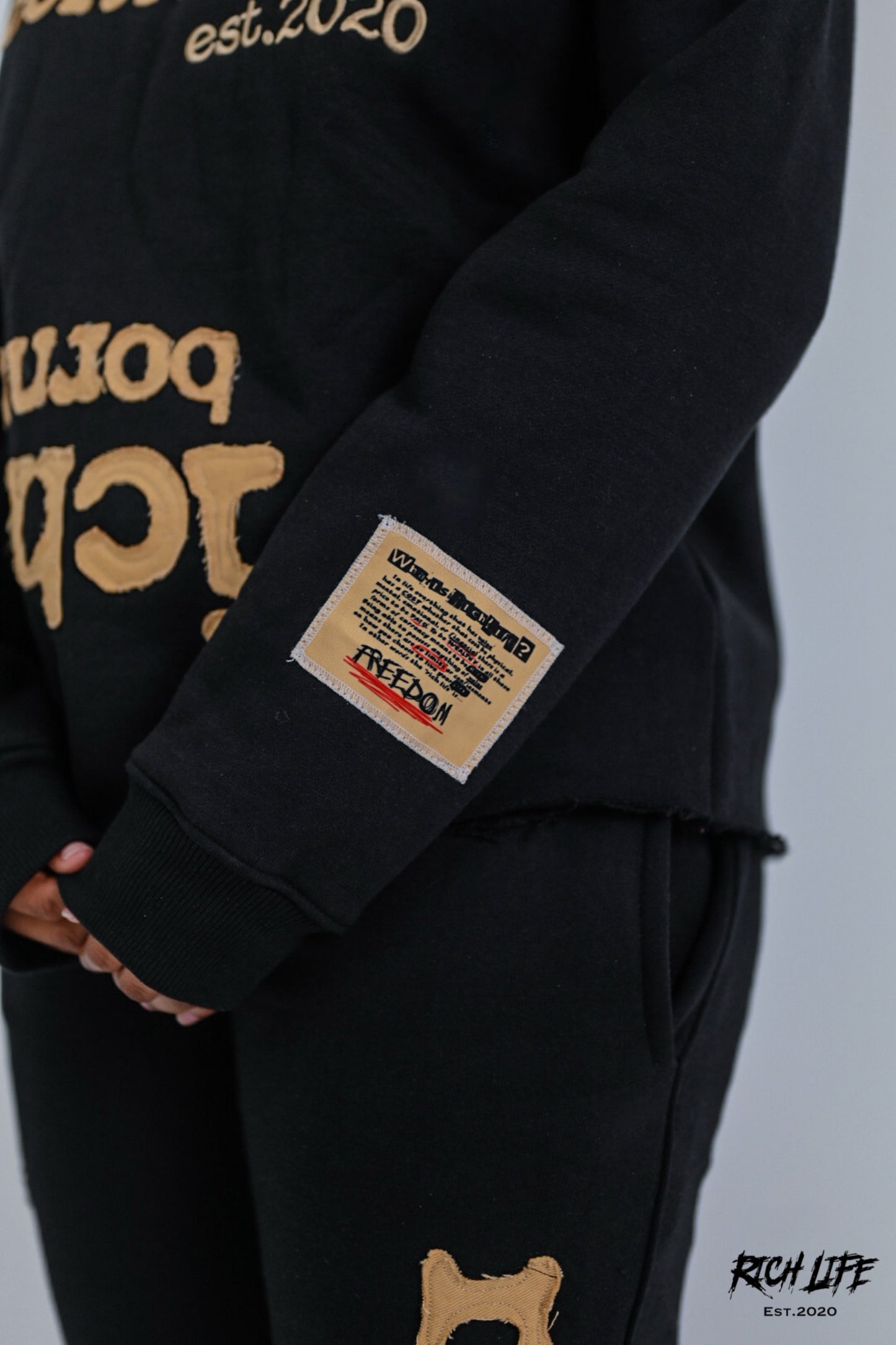 (PRE-ORDER) Born Richer "Coal" Hoodie