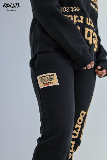 (PRE-ORDER) Born Richer "Coal" Pants
