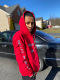 Classic Red “Rich Life” Hoodie