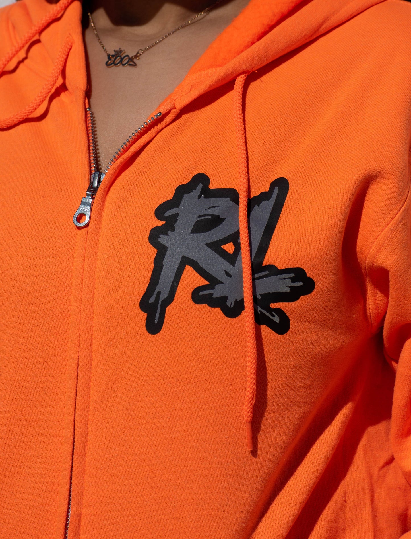 Orange "Rich Life" SZN 2 Zip-up