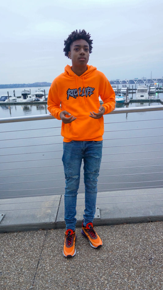 SZN 2 Orange "Rich Life" Hoodie