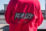 Red "Rich Life" SZN 2 Zip-up