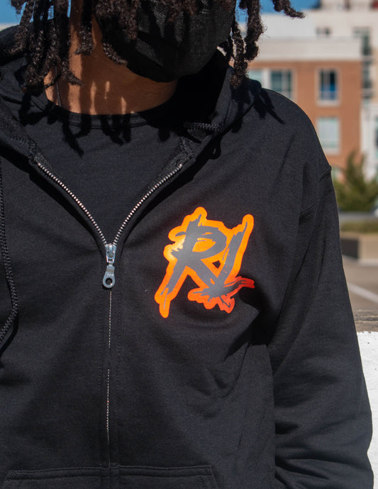 Alternate Orange "Rich Life" SZN 2 Zip-up