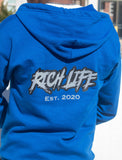 Blue "Rich Life" SZN 2 Zip-up
