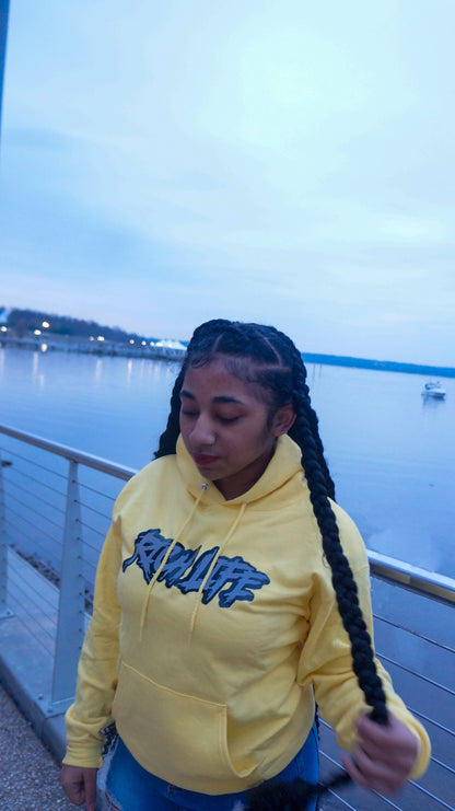 SZN 2 Yellow "Rich Life" Hoodie