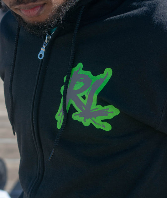 Alternate Green "Rich Life" SZN 2 Zip-up