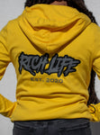 Yellow "Rich Life" SZN 2 Zip-up