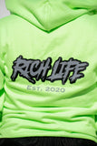 Green "Rich Life" SZN 2 Zip-up