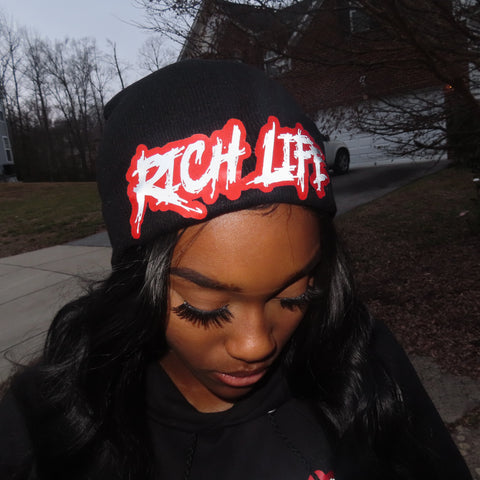 Alternate Red "Rich Life" Hat