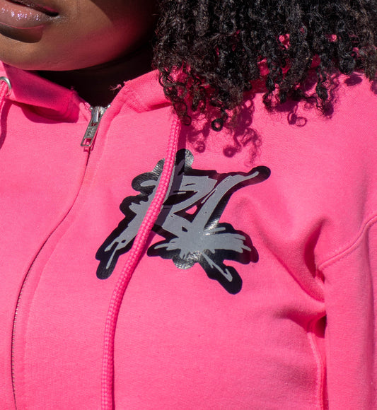 Pink "Rich Life" SZN 2 Zip-up